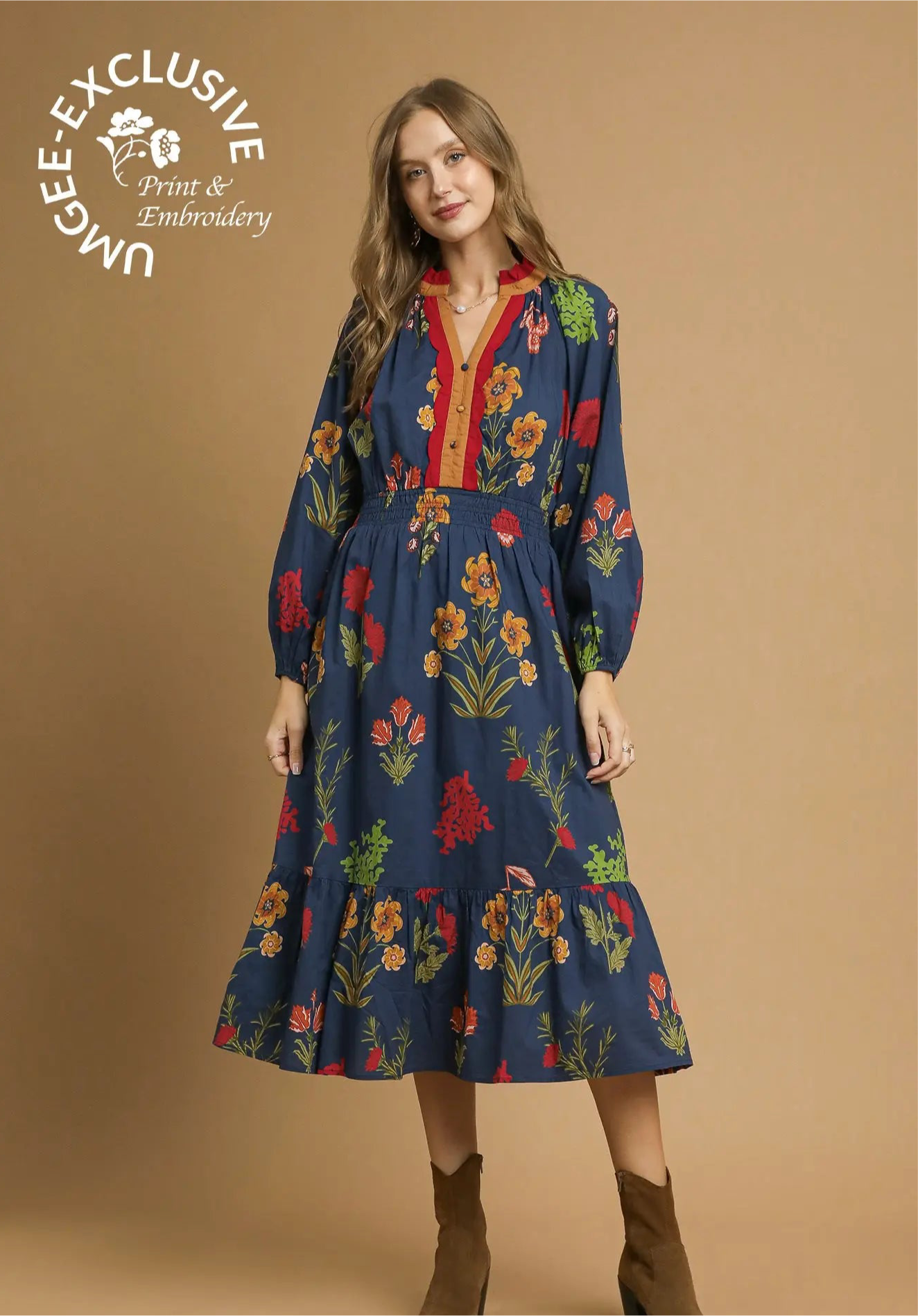Intro to Fall Dress, Dark Teal