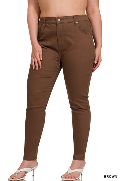 Zenana©️ Jeggings in Curvy