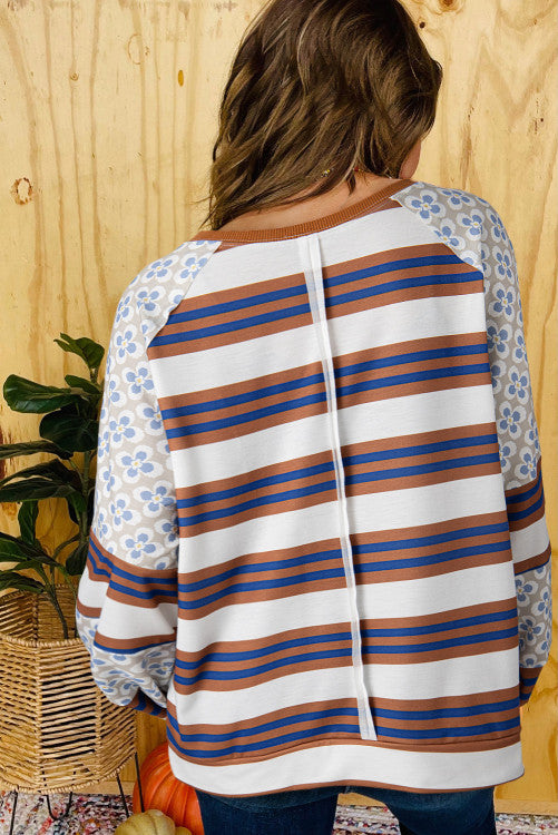 Casual Striped Pattern Shirt