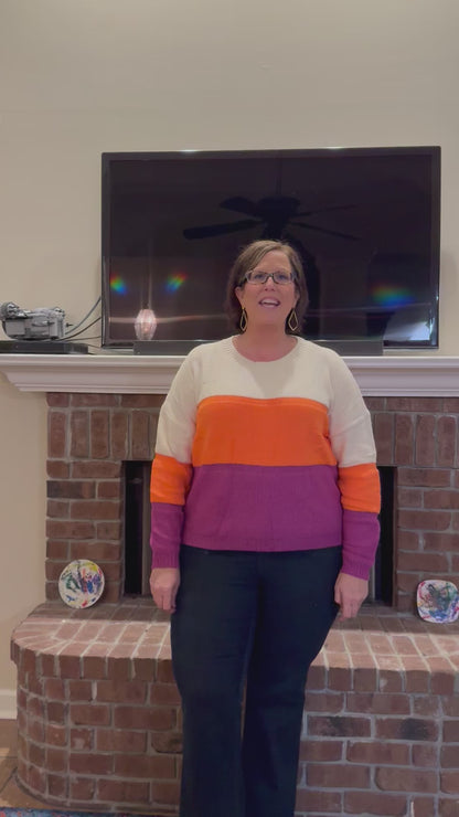 Color Block Sweater